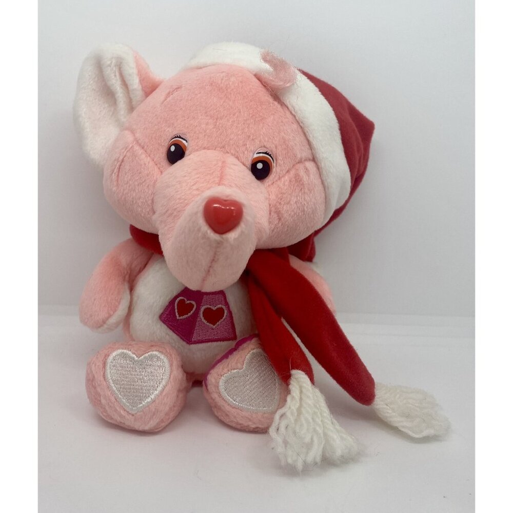 Care Bears Cousins 8" 2004 Lotsa Heart Elephant Christmas American Greetings HTF